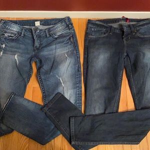 Silver and Guess Jeans